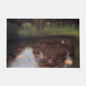 カンマー城の静かな池、グスタフ・クリムト ドアマット (正面)