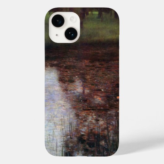 カンマー城の静かな池、グスタフ・クリムト Case-Mate iPhoneケース (裏面)
