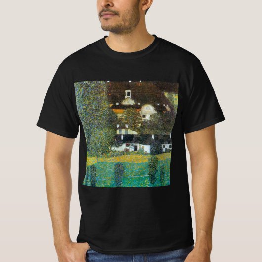 カンマー湖の城 II  グスタフ・クリムト Tシャツ (正面)