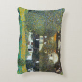カンマー湖の城 II（1909）/ グスタフ・クリムト アクセントクッション (裏面(縦))