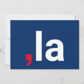 カンマ・ラ・カマラおもしろい発音赤白青 (正面)