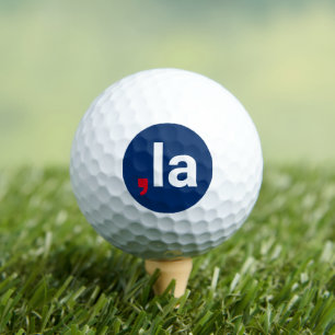 カンマ・ラ・カマラおもしろい発音赤白青 ゴルフボール