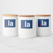 カンマ・ラ・カマラおもしろい発音赤白青 フードラベル (ボトル)