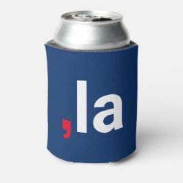 カンマ・ラ・カマラおもしろい発音赤白青 缶クーラー