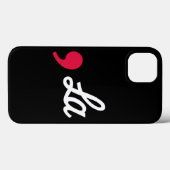 カンマ ラ ファニー 句読点 カマラ ハリス Case-Mate iPhoneケース (裏面 (横))