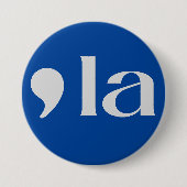 カンマ， LA: Kamala 2024 缶バッジ (正面)