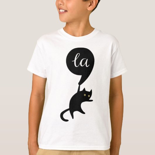 カンマLa 2024ネコ Tシャツ (正面)