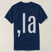 カンマLa 9 Tシャツ (デザイン正面)