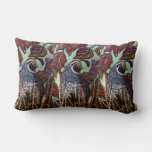 カンムリウズラの枕2 ランバークッション (裏面)