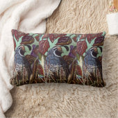 カンムリウズラの枕2 ランバークッション (ブランケット)