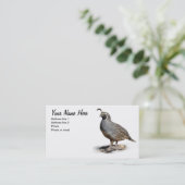 カンムリウズラ#1 名刺 (スタンド正面)