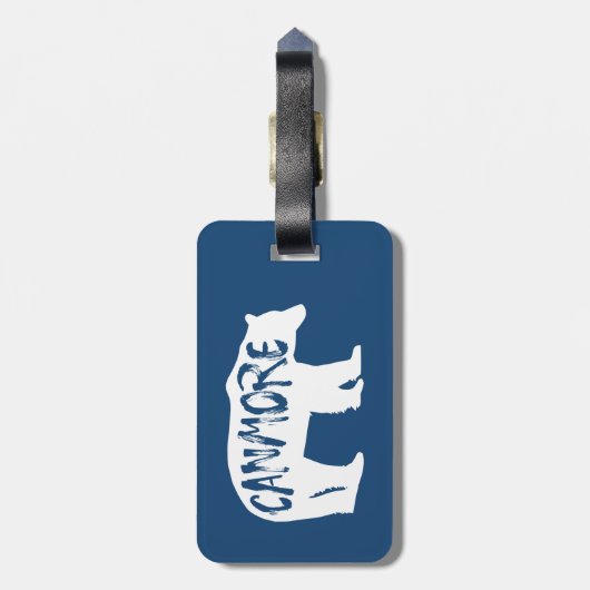 カンモアアルバータベア ラゲッジタグ (裏面縦)