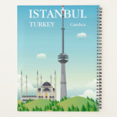 カンリカタワー |イスタンブール，トルコ プランナー手帳 (裏面)