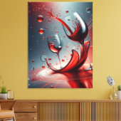 カンヴァウォールワインアート キャンバスプリント (インサイチュ (リビング))