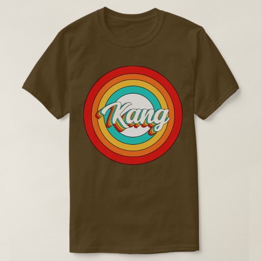 カン・ネーム・シャツヴィンテージカン・サークル Tシャツ (デザイン正面)