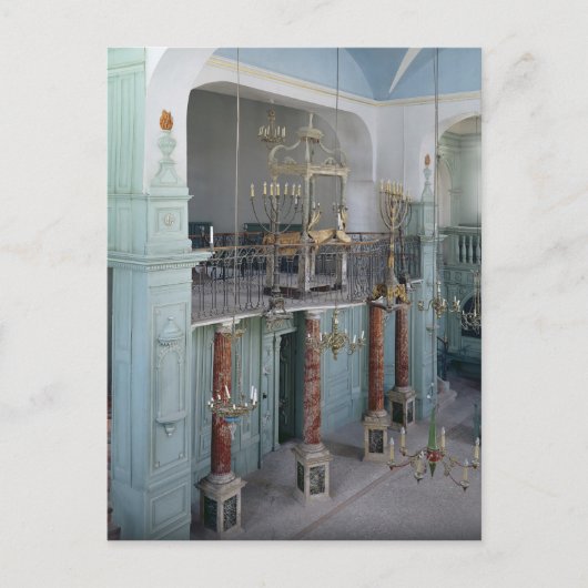 カヴァイロンインテリアの表示 ポストカード (正面)