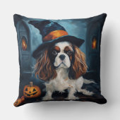 カヴァリアキングカボンプキンハロウィーン怖い クッション (裏面)