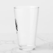 カヴァリアキングチャールズスパニエル犬ガラスタンプラー タンブラーグラス (左)