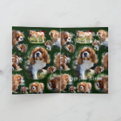 カヴァリアドッグフォトコラージュハッピーバースデー、 カード (内部)