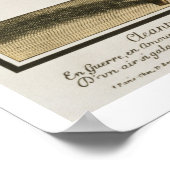 カヴァリエの服を着たクレンテ,ファッションプレート, c.16 ポスター (角)