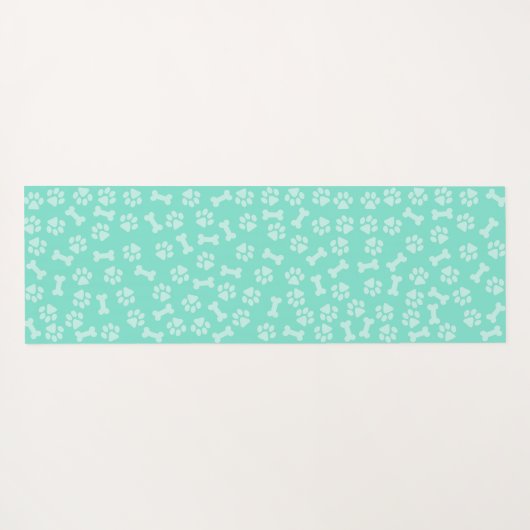 カヴァリエキングチャールズスパニエル犬イヌフィットネス ヨガマット (裏面(横))