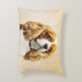 カヴァリエキングチャールズスパニエル犬オリジナルズ アクセントクッション (裏面(縦))