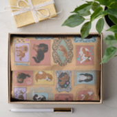 カヴァリエキングチャールズスパニエル犬ティッシュペーパー 薄葉紙 (ギフト)