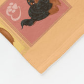 カヴァリエキングチャールズスパニエル犬ブランケット フリースブランケット (角)