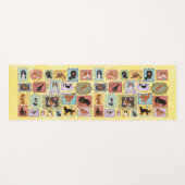 カヴァリエキングチャールズスパニエル犬ヨガマット ヨガマット (正面(横))