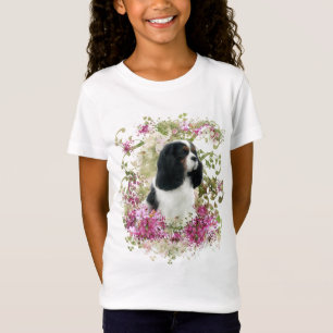 カヴァリエキングチャールズスパニエル犬 Tシャツ