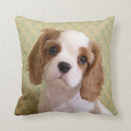 カヴァリエスパニエル犬パピ装飾用クッション クッション
