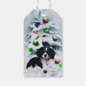 カヴァリエパピーのクリスマスギフトタグ ギフトタグ (裏面)