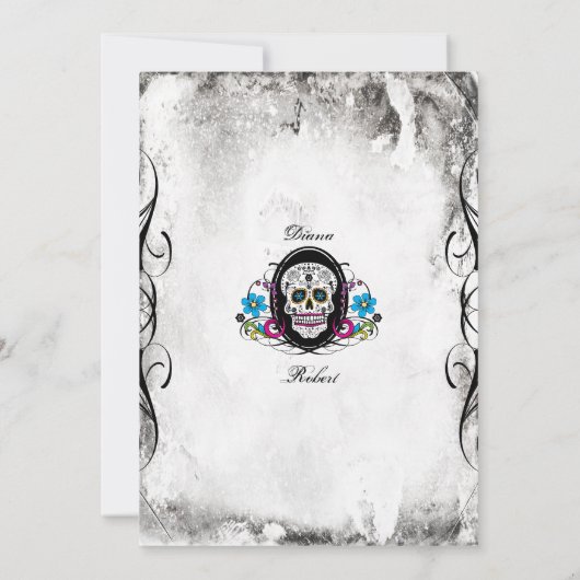 カヴァレラスミュエルテスカルアンドフローリッシュ招待状 招待状 (裏面)