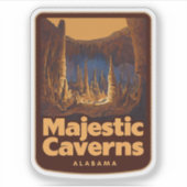 カヴァーンズ – アラバ威厳のあるマの自然美しい シール (正面)