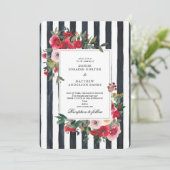 カヴィア ブラック ウェディング インビテーション (スタンド正面)