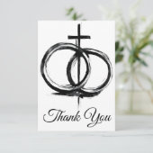 カヴェナントTシャツ – 輪, 十字, 永遠に感謝 サンキューカード (スタンド正面)