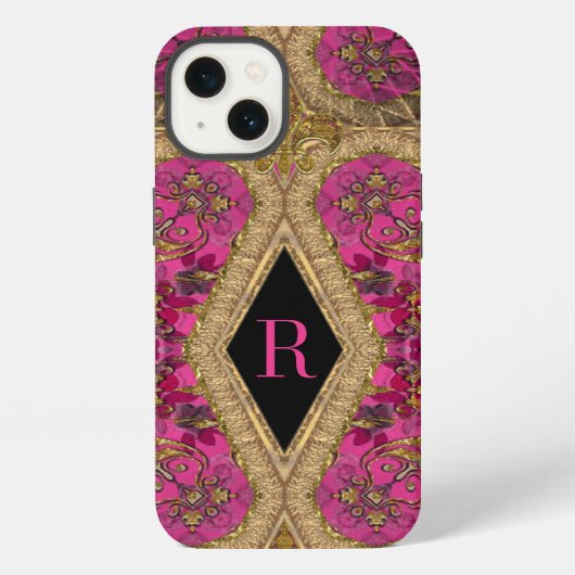 カヴェリエモノグラム iPhoneケース (裏面)