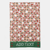 カヴォードルクリスマスドッグ キッチンタオル (縦)