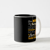 カヴォードル親愛ママありがとう ツートーンマグカップ (正面右)