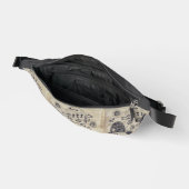 カヴマンスケッチ古代部族トラベルパーソナル ファニーパック (見開き)