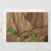 カヴマンパーティー誕生日の招待状 招待状 (裏面)