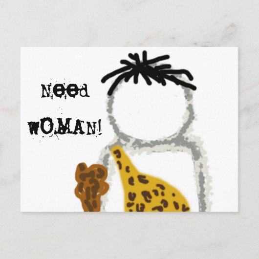 カヴマン幽霊 ポストカード (正面)