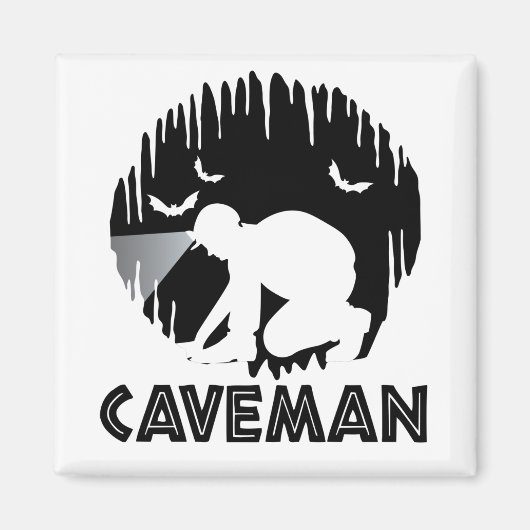 カヴマン – スペンおもしろいキング マグネット (正面)
