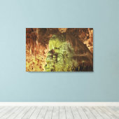 カヴマン，鍾乳石と花石の形成，大 キャンバスプリント (インサイチュ (ウッドフロア))