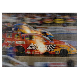 カーおもしろいスドラッグレース カッティングボード