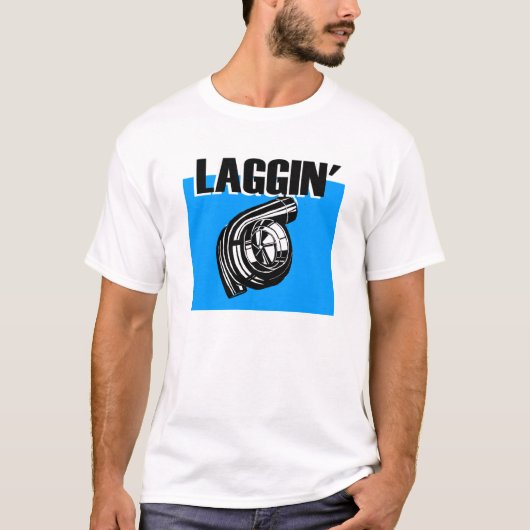 カーおもしろいマニアターボチャージャデザイン Tシャツ (正面)