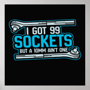 カーおもしろい整備士デザイン  整備士 ポスター