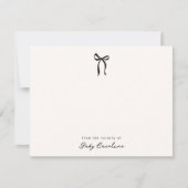 カーお洒落ドの子供部屋からシンプルの 招待状 (正面)