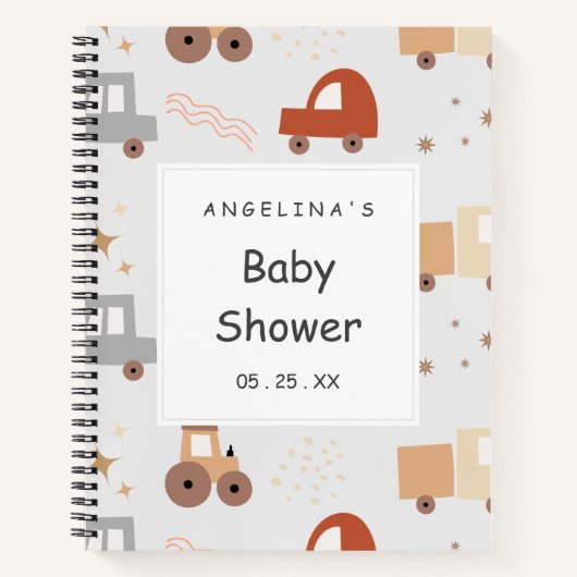 カーお洒落ボホ ノートブック (正面)