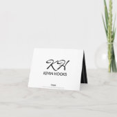 カーお洒落感謝していド サンキューカード (裏面)